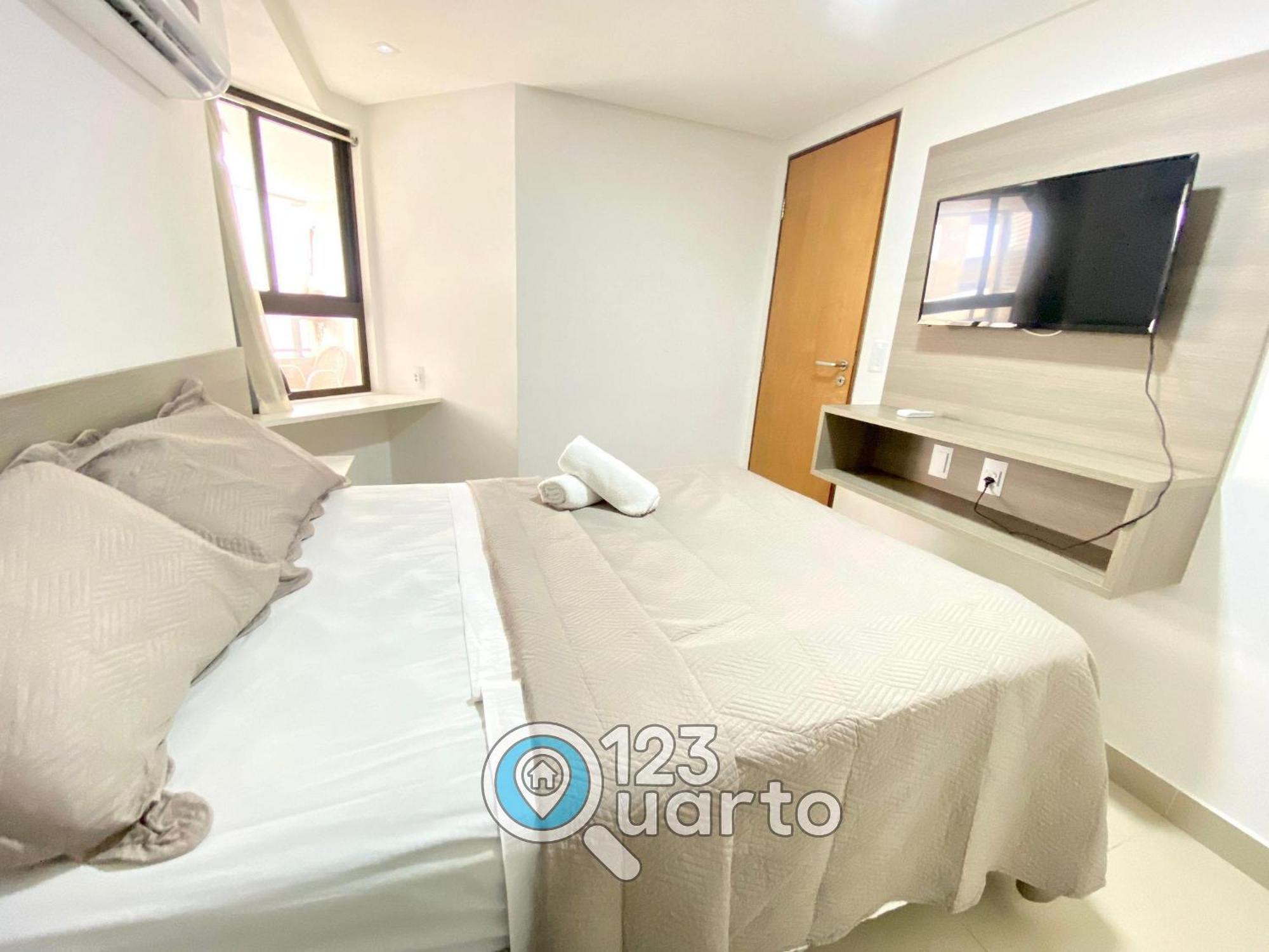 Apartamento Gold Flat Cabo Branco By 123quarto *