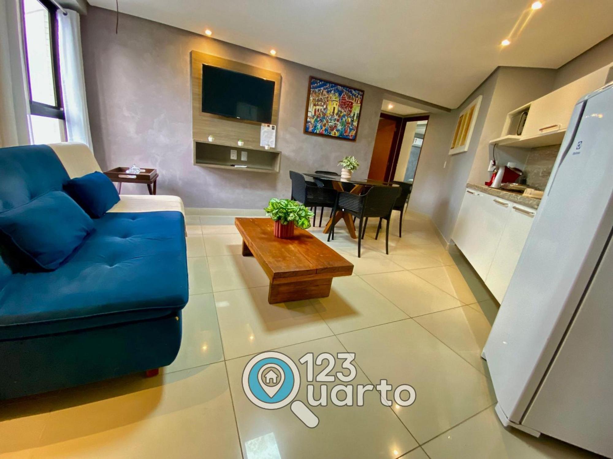 Apartamento Gold Flat Cabo Branco By 123quarto